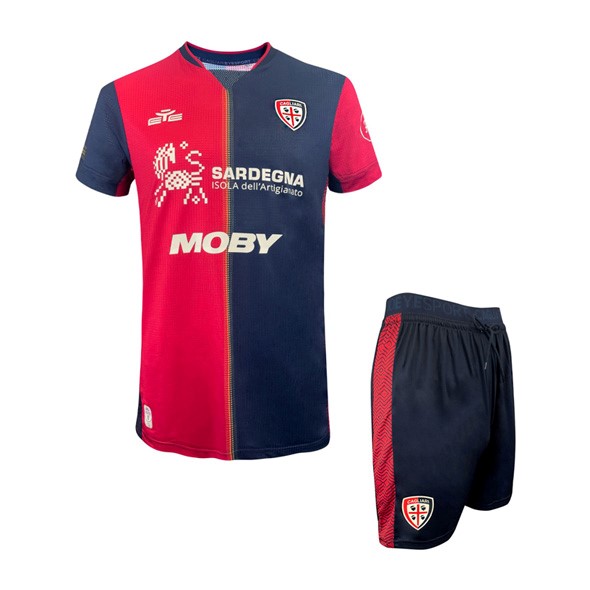 Camiseta Cagliari Calcio Primera Equipación Niño 2024/2025